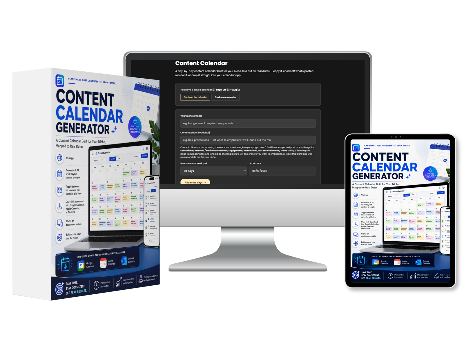 Content Calendar Generator